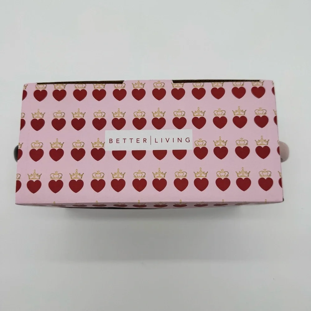 King and Queen Valentines Gift box mug Set, Black/Pink